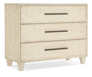Melange Saffron Three Drawer Chest - White/Cream/Beige | Hooker Furniture - 628-85652-05