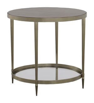 Libby Langdon Marlowe Tiered Round End Table | Fairfield Chair - 6308-ET