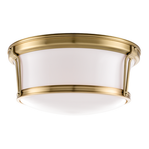 Newport Flush Mount | Hudson Valley Lighting - 6515-AGB
