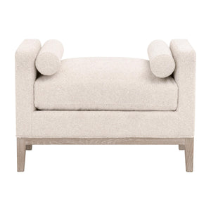 Keaton Upholstered Accent Stool | Essentials For Living - 6700-S.LGLIN/NG