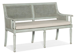Charleston Bench - Beige | Hooker Furniture - 6750-50004-40