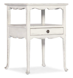 Charleston One-Drawer Accent Table - White/Cream/Beige | Hooker Furniture - 6750-50005-05
