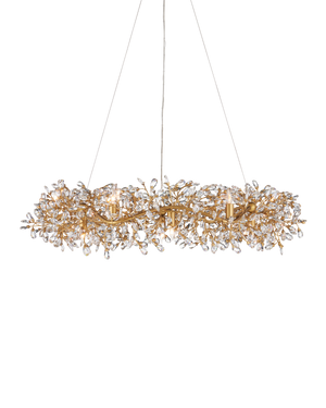 Crystal Bud Large Ring Chandelier | Currey & Co - 9000-1440