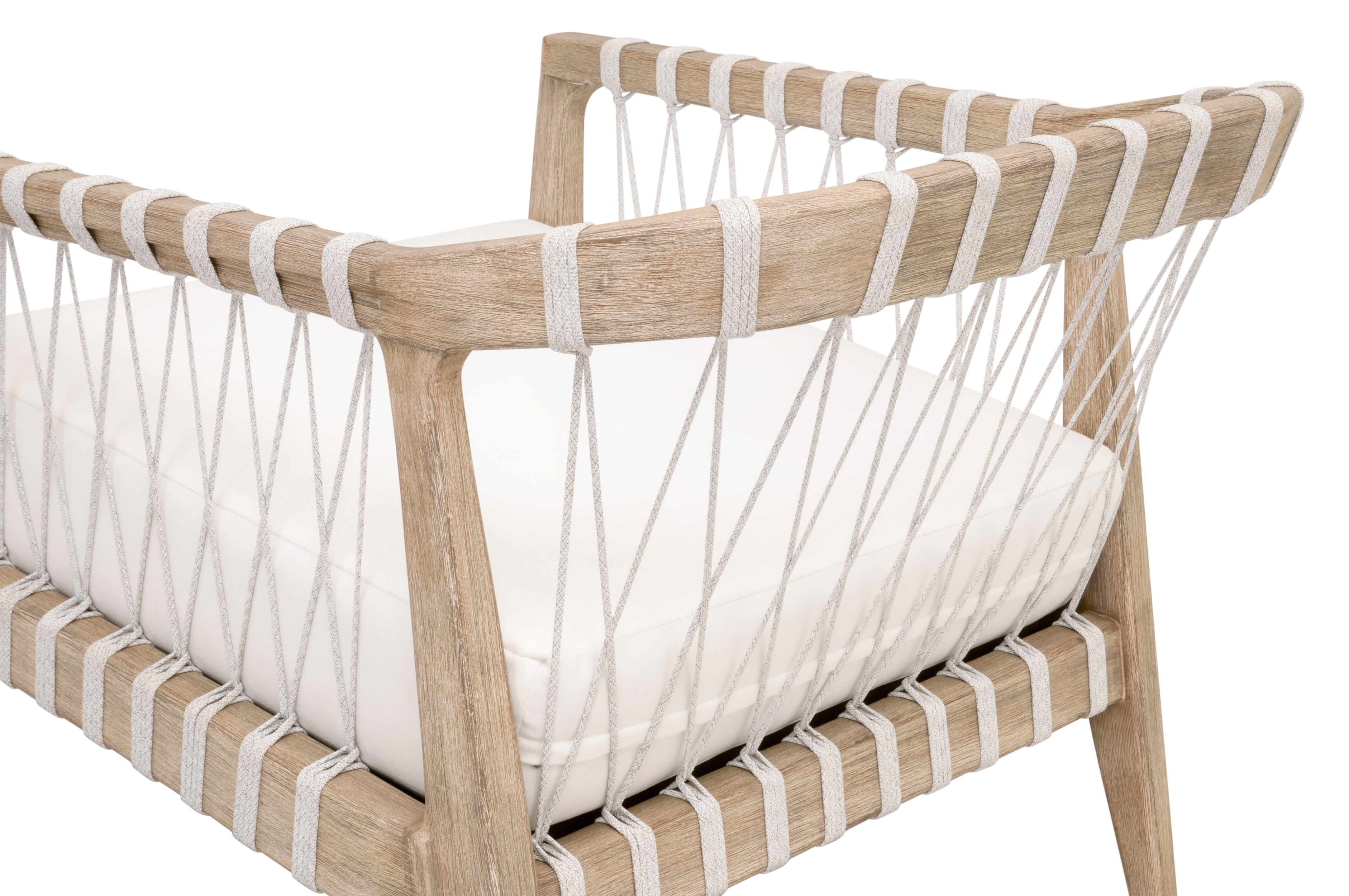 Pacific Club Chair | Essentials For Living - 6801.WHT/LPPRL/NG