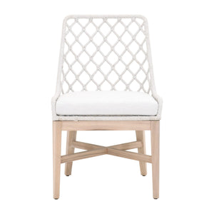 Lattis Outdoor Dining Chair | Essentials For Living - 6803.WHT/WHT/GT