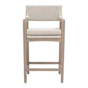 Lucia Outdoor Counter Stool | Essentials For Living - 6810CS.PW/STO/W-ET