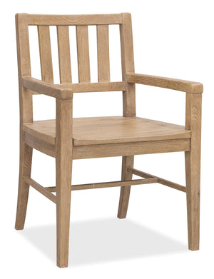 Driftwood Splatback Arm Chair | Hooker Furniture - 6820-75301