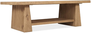 Driftwood Rectangle Cocktail Table | Hooker Furniture - 6820-80110
