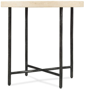 Driftwood Round Side Table - Gray | Hooker Furniture - 6820-80116-00