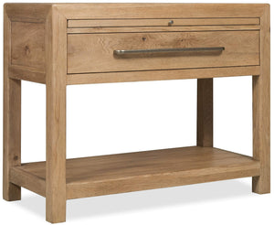 Driftwood One-Drawer Nightstand with Stone | Hooker Furniture - 6820-90216