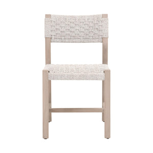 Kitts Indoor/Outdoor Dining Chair, Set of 2 | Essentials For Living - 6835.WHT/W-ET