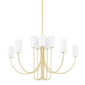Harlem Chandelier | Hudson Valley Lighting - 6848-AGB