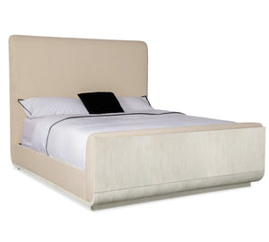 Modern Mood Cal King Upholstered Panel Bed | Hooker - 6850-90960-80