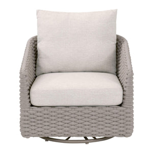 Caspian Outdoor Swivel Rocker Sofa Chair | Essentials For Living - 6863-1SRCK.TAU/ECR