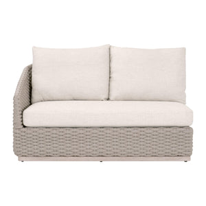 Caspian Outdoor Modular Left Facing 1-Arm Sofa | Essentials For Living - 6863-2S1L.TAU/ECR/W-ET