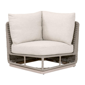 Caspian Outdoor Modular Corner Sofa | Essentials For Living - 6863-CRN.TAU/ECR/W-ET
