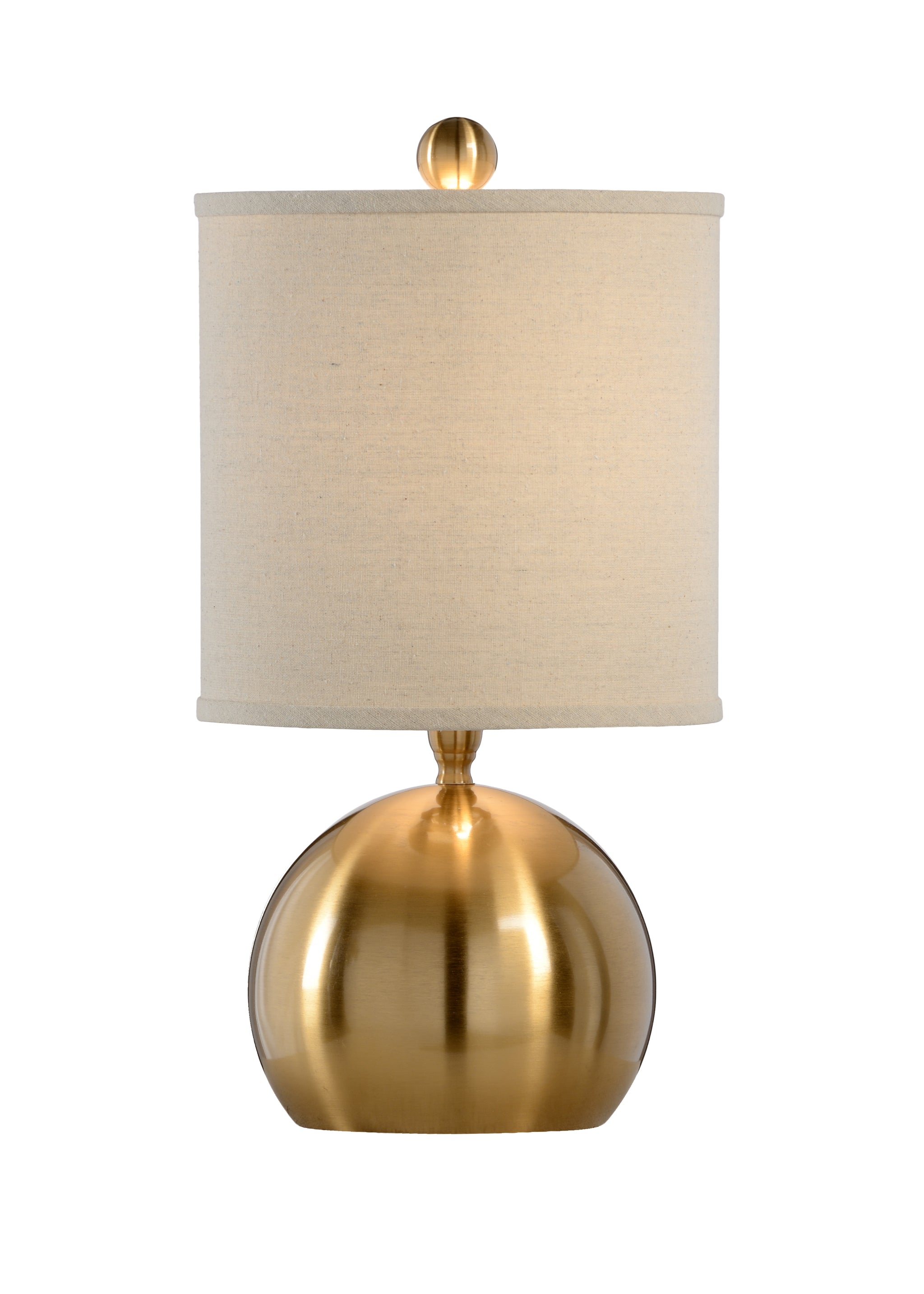 Small Brass Ball Lamp Chelsea House 68881F - Main Image