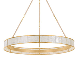 Halcott Chandelier - Vintage Gold Leaf | Hudson Valley Lighting - 6942-VGL
