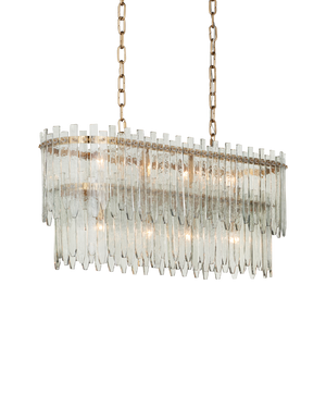 Electra Oval Chandelier | Currey & Co - 9000-1454
