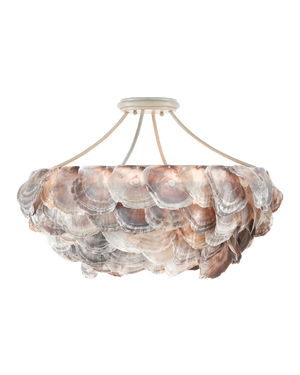 Currey & Co Seahouse Semi-Flush Mount | 9000-0755