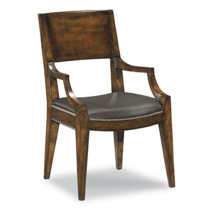 Cashiers Arm Chair | Woodbridge Furniture - 7085-10