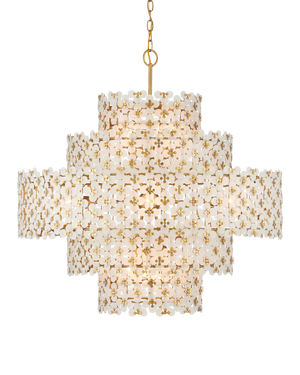 Spring Flower Chandelier | Currey & Co - 9000-1331