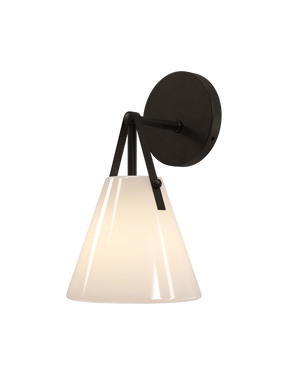 Bronwen Bronze Bath Wall Sconce | Currey & Co - 5800-0074