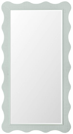 Commerce and Market Waverly Leaner Mirror - Blue | Hooker Furniture - 7228-50752-45
