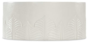 Commerce and Market Amelia Round Cocktail Table - White/Cream/Beige | Hooker Furniture - 7228-80229-02