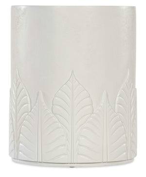 Commerce and Market Amelia Round End Table - White/Cream/Beige | Hooker Furniture - 7228-80230-02