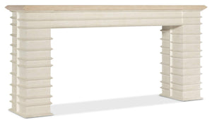 Commerce and Market Melrose Console Table - White/Cream/Beige | Hooker Furniture - 7228-85134-02