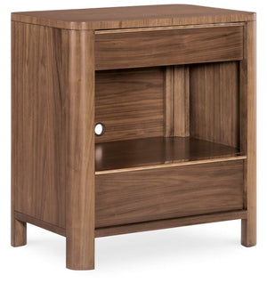Eleana Two Drawer Nightstand - Medium Wood | Hooker Furniture - 7252-90116-85