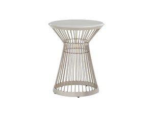 Martini Stainless Accent Table | Lexington Furniture - 732-950C