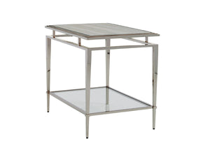 Athene Stainless End Table | Lexington Furniture - 732-955C