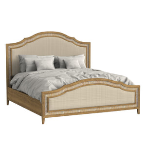 Grand Bermuda Sungkai Wood Classic Bed - Queen, Sandbar | Gabriella White - SCH-176075