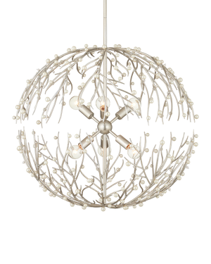 Shinju Pearl Orb Chandelier | Currey & Co - 9000-1291