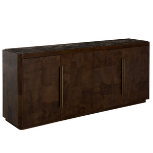 Summit Ash Burl Sideboard - 2 Shelves, Dusk | Gabriella White - SCH-176052