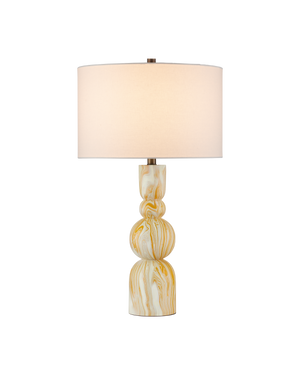 Chawton Yellow Table Lamp | Currey & Co - 6000-1086