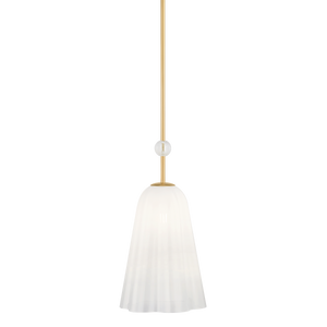 CAMBRIA HEIGHTS Pendant - Aged Brass | Hudson Valley Lighting - 7810-AGB