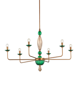 Grasmere Chandelier | Currey & Co - 9000-1453