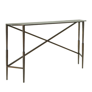 Fennick Iron Unique Minimalist Console Table | Gabriella White - SCH-175280