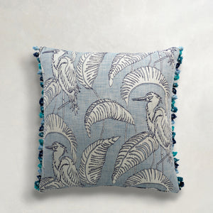 Egret Indoor Throw Pillow | Gabriella White - SCH-G203-202350