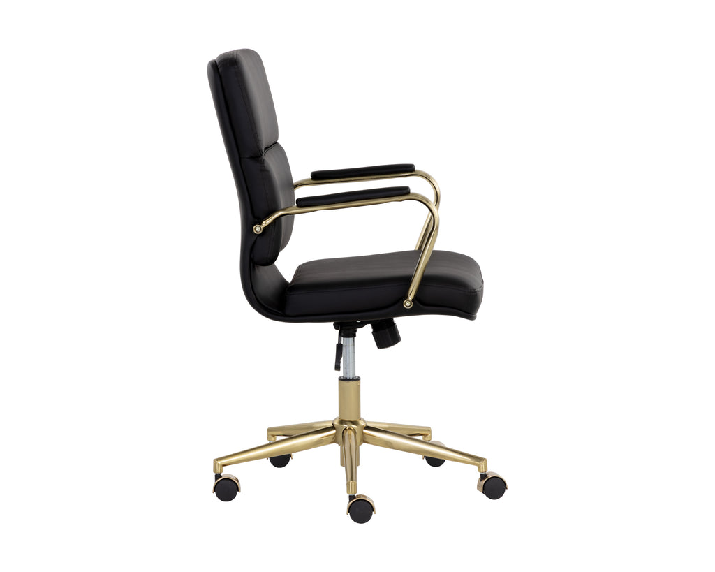 Kleo Office Chair - Onyx | Sunpan Furniture - 107979