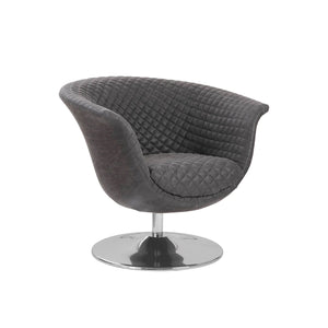 Autumn Swivel Chair, Vintage Dark Gray | Phillips Collection - PH103736