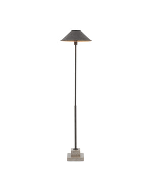 Currey & Co Fudo Black Floor Lamp | 8000-0016
