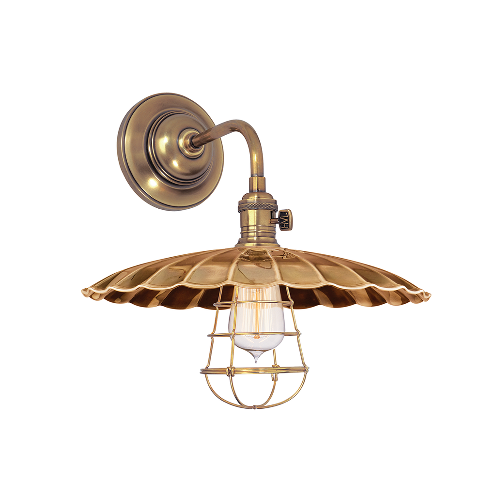 Heirloom Wall Sconce | Hudson Valley Lighting - 8000-AGB-MS3