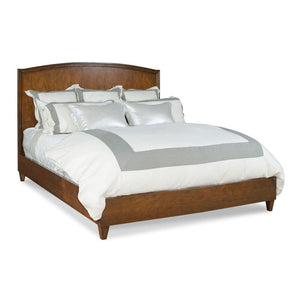 Tranquility Queen Bed, #10 Bordeaux Finish | Woodbridge Furniture - 8008-10Q