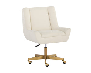 Mirian Office Chair - Zenith Alabaster | Sunpan Furniture - 107855