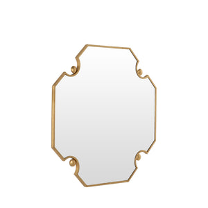Monet Octagonal Accent Mirror - Antique Brass, 45 in. H x 45 in. | Gabriella White - SCH-175580