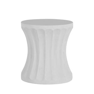 Gannet Cast Stone Side Table - Natural Stone | Summer Classics - 1751101